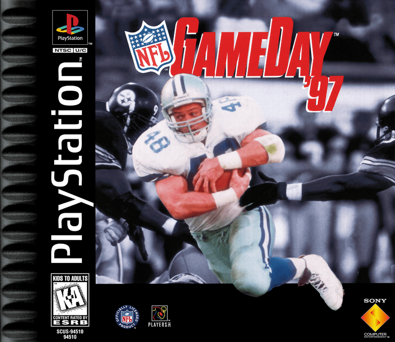 NFL GameDay 97 box art for Playstation