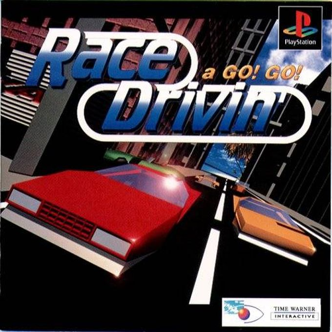Race Drivin' A GO! GO box art for Playstation