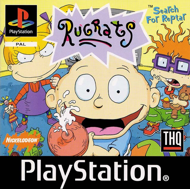 Rugrats Search for Reptar box art for Playstation