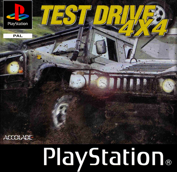 Test Drive 4x4 box art for Playstation