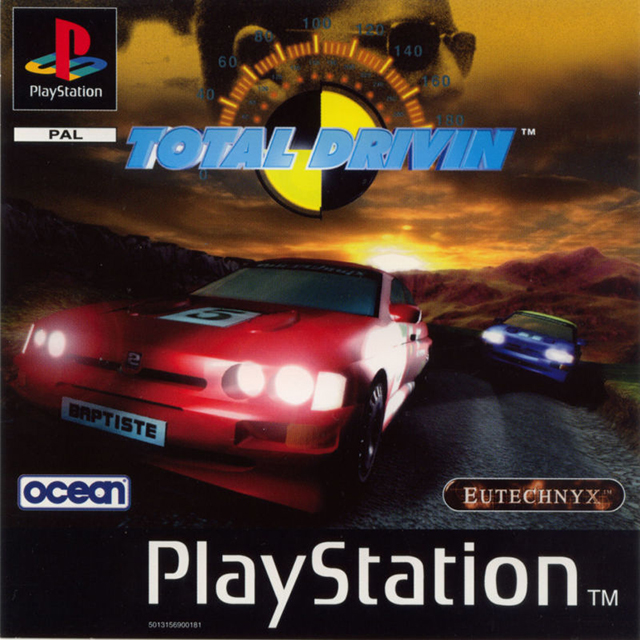 Total Drivin [Platinum] box art for Playstation