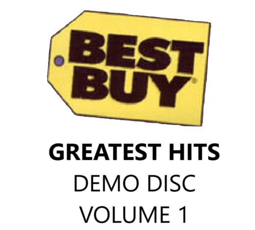 Best Buy Greatest Hits Demo Disc logo for Playstation