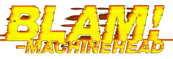 BLAM Machinehead logo for Playstation