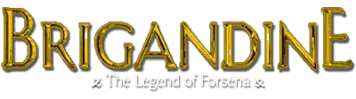 Brigandine The Legend of Forsena logo for Playstation