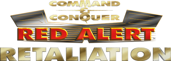 Command and Conquer Red Alert Retaliation logo for Playstation