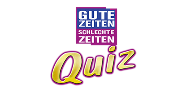 Gute Zeiten Schlechte Zeiten Quiz logo for Playstation