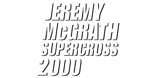 Jeremy McGrath Supercross 2000 logo for Playstation