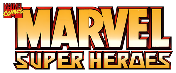 Marvel Super Heroes [Fighters Edge Variant] logo for Playstation