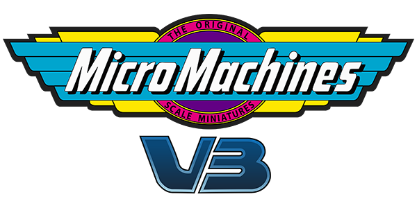 Micro Machines V3 logo for Playstation