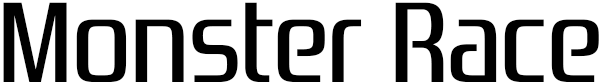 Monster Race logo for Playstation