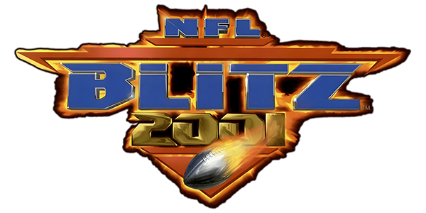 NFL Blitz 2001 logo for Playstation
