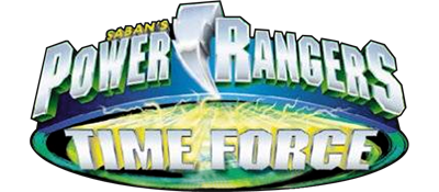 Power Rangers Time Force logo for Playstation