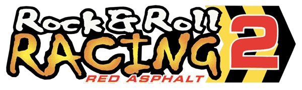 Rock & Roll Racing 2: Red Asphalt logo for Playstation