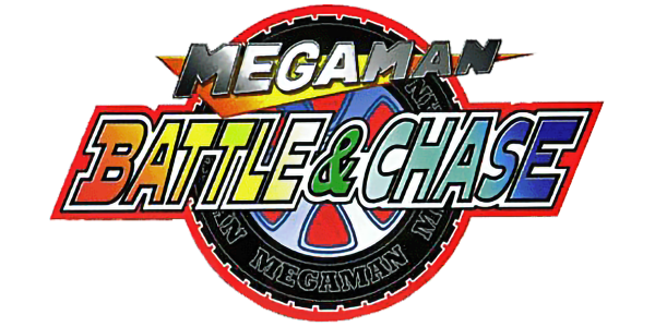 Rockman Battle & Chase logo for Playstation
