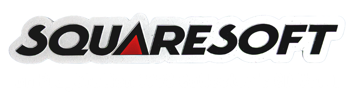 Squaresoft on Playstation 1998 Collector's CD Vol. 1 logo for Playstation