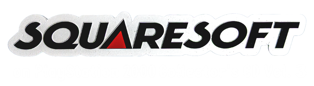 Squaresoft on Playstation 2000 Collector's CD Vol. 3 logo for Playstation