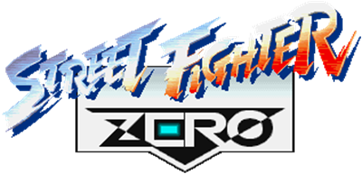 Street Fighter Zero logo for Playstation