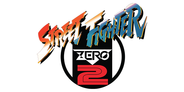 Street Fighter Zero 2 logo for Playstation