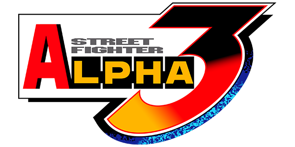 Street Fighter Zero 3 logo for Playstation
