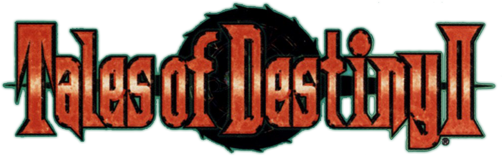 Tales of Destiny 2 logo for Playstation