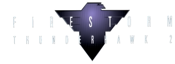 Thunderhawk 2 Firestorm logo for Playstation