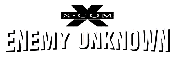 X-Com Enemy Unknown logo for Playstation