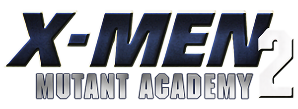 X-men Mutant Academy 2 logo for Playstation