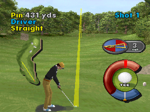 Actua Golf screenshot 3 for Playstation