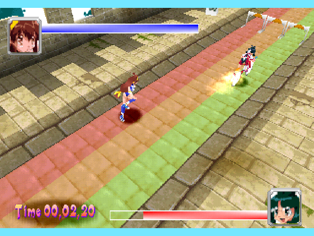 Battle Athletess - Daiundoukai GTO screenshot 3 for Playstation