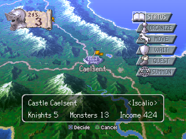 Brigandine The Legend of Forsena screenshot 3 for Playstation