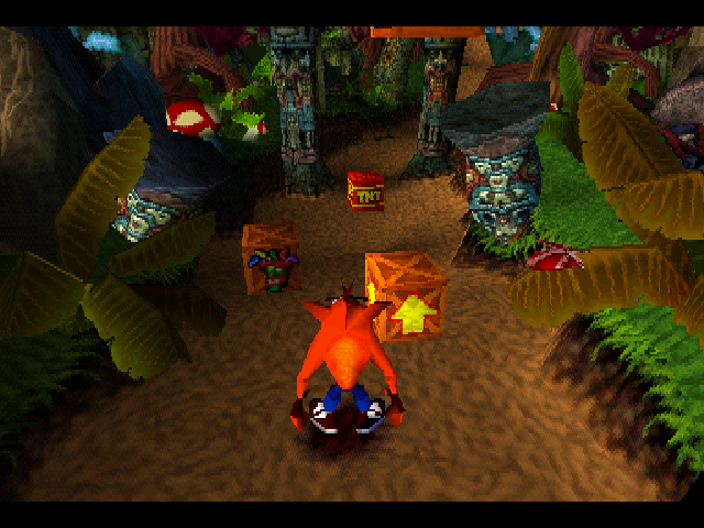Crash Bandicoot [Black Label] screenshot 3 for Playstation