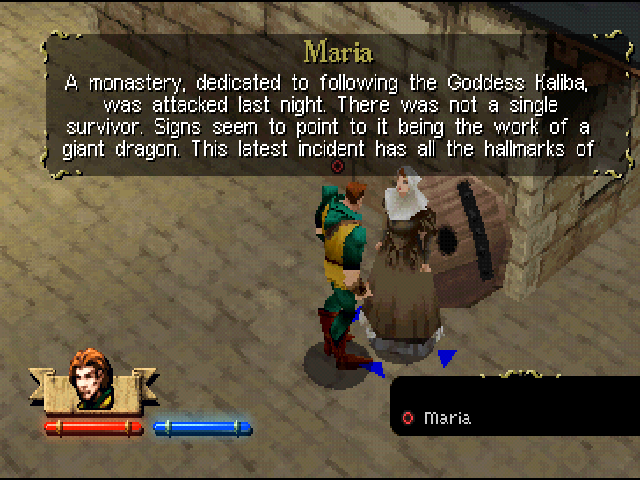 Darkstone Evil Reigns screenshot 3 for Playstation