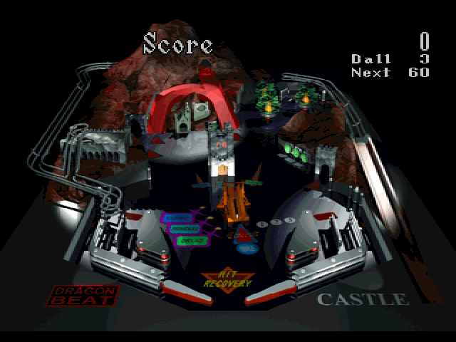 Dragon Beat: Legend Of Pinball screenshot 3 for Playstation