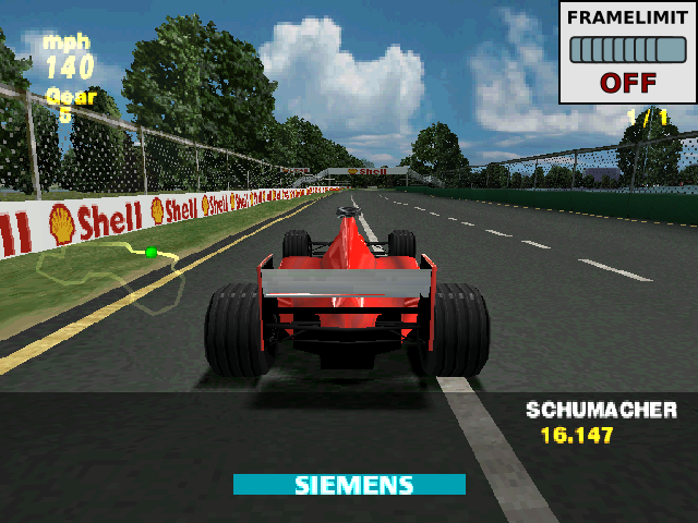 Formula One 99 screenshot 3 for Playstation