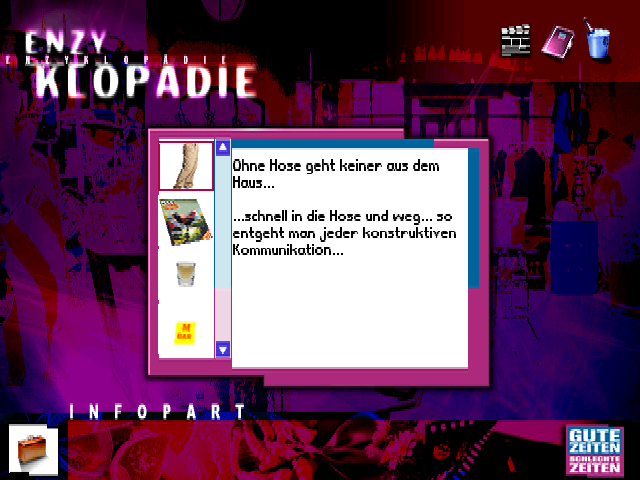 Gute Zeiten Schlechte Zeiten Quiz screenshot 2 for Playstation
