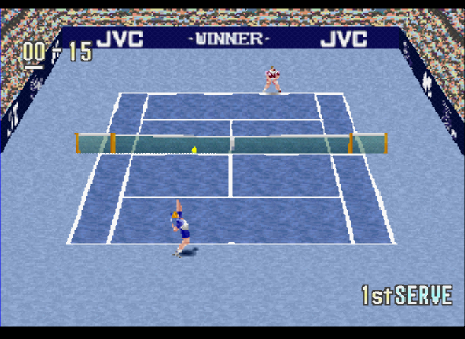 Hyper Final Match Tennis screenshot 3 for Playstation