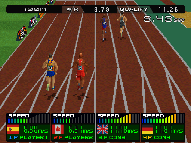 International Track and Field 2 screenshot 3 for Playstation