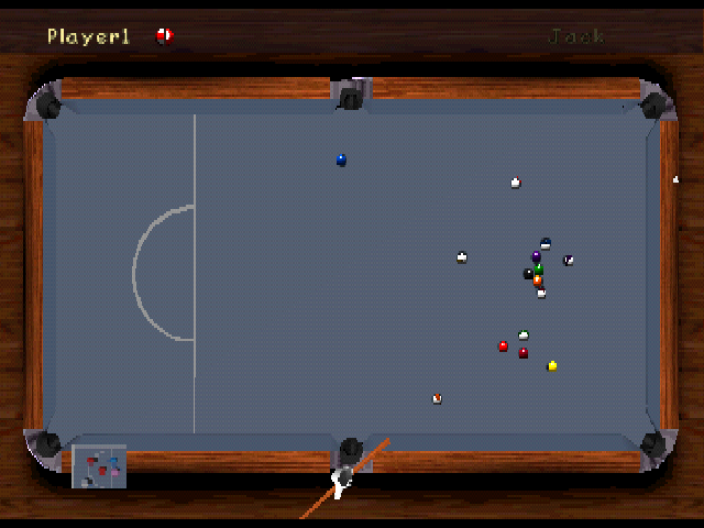 Jimmy White's 2 Cueball [White Label] screenshot 3 for Playstation