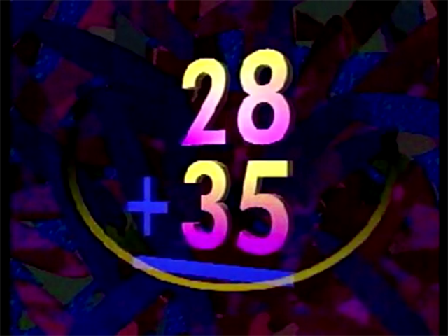 Math On The Move! 1: Addition / Subtraction Advanced screenshot 2 for Playstation