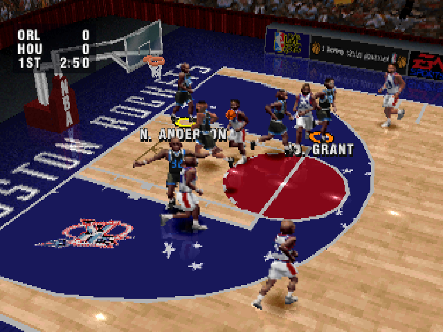 NBA Live '96 screenshot 3 for Playstation
