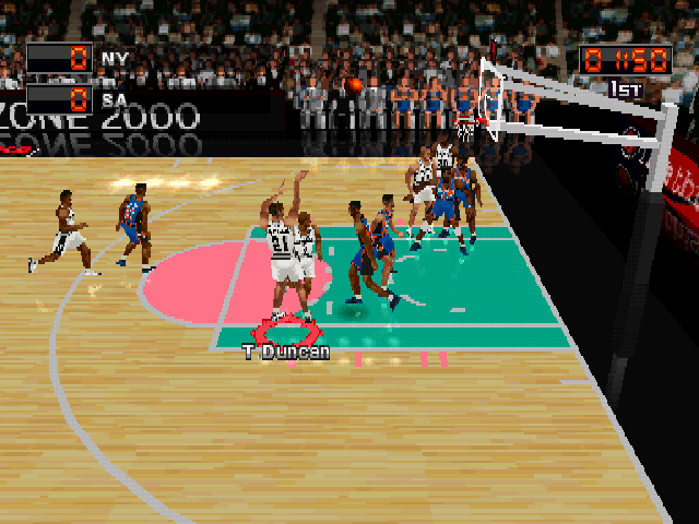 NBA Power Dunkers 5 screenshot 3 for Playstation