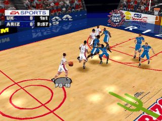 NCAA March Madness 98 screenshot 3 for Playstation