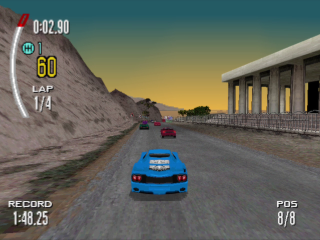 Over Drivin' II screenshot 3 for Playstation