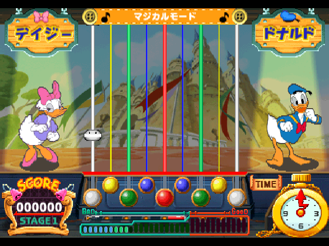 Pop'N Music Disney Tunes screenshot 3 for Playstation