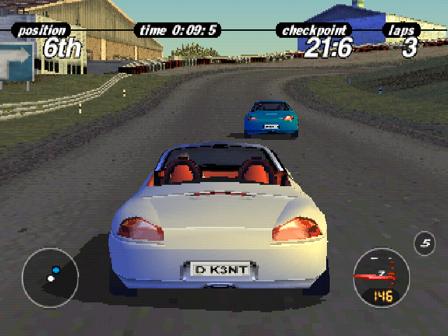 Porsche Challenge screenshot 3 for Playstation