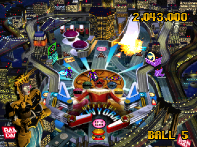 Power Rangers Pinball screenshot 3 for Playstation