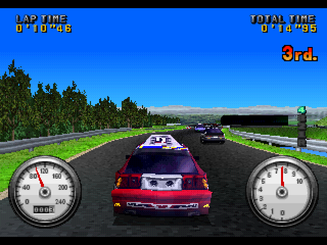 Pro Racer screenshot 3 for Playstation