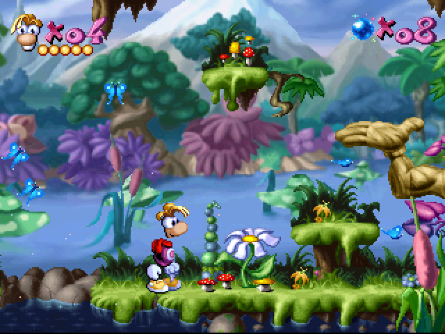 Rayman [Black Label] screenshot 6 for Playstation