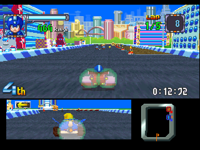 Rockman Battle & Chase screenshot 3 for Playstation