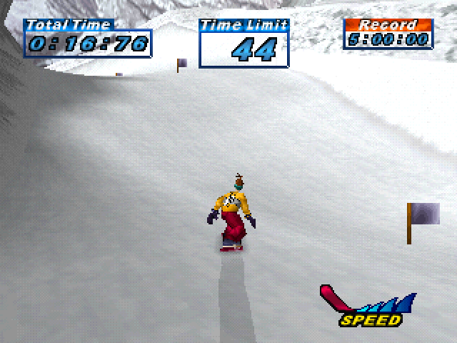 Snowboard Racer screenshot 3 for Playstation